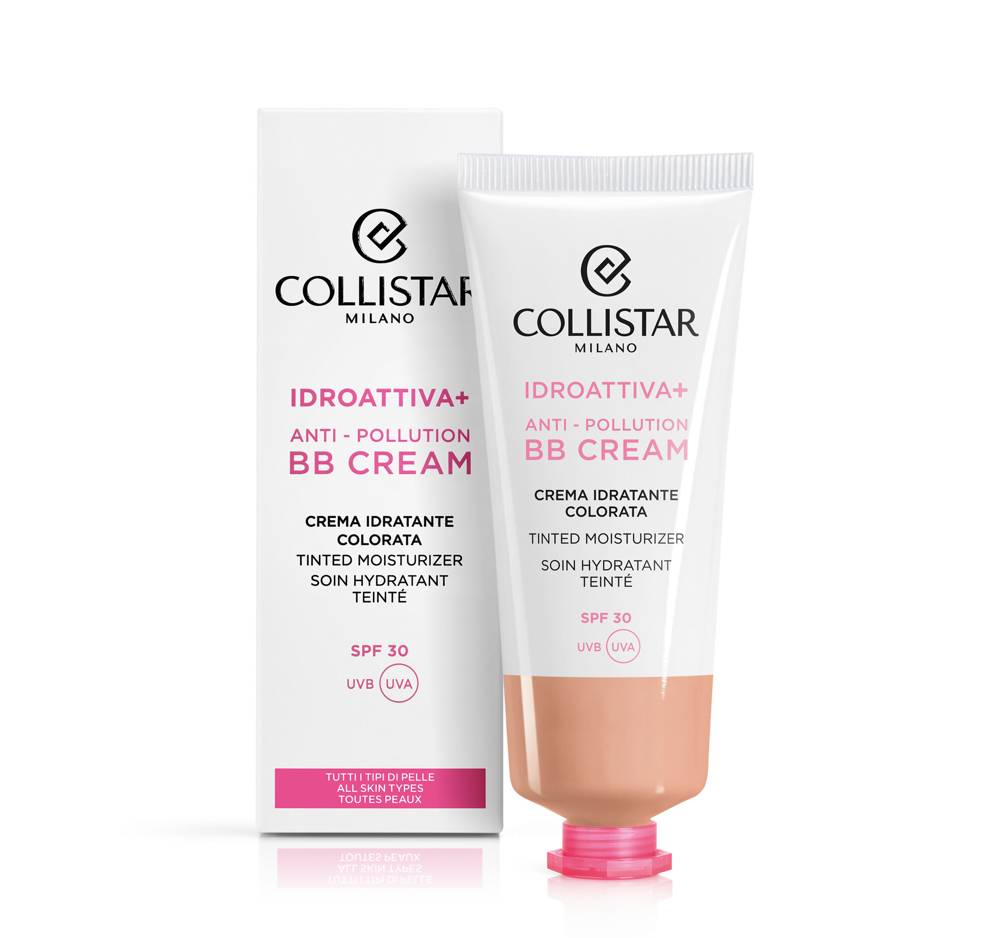 BB тональный крем Collistar "IdtoAttiva+ BB Anti-Pollution Cream" SPF30 1 Light — фото 1