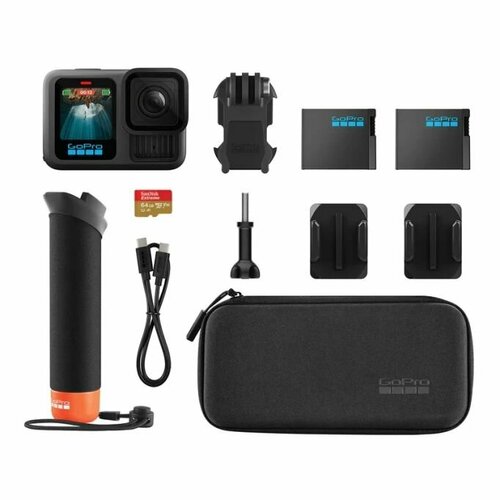 Экшн-камера GoPro Hero 13 Accessory Bundle Black CHDRB-131-RW 54400₽