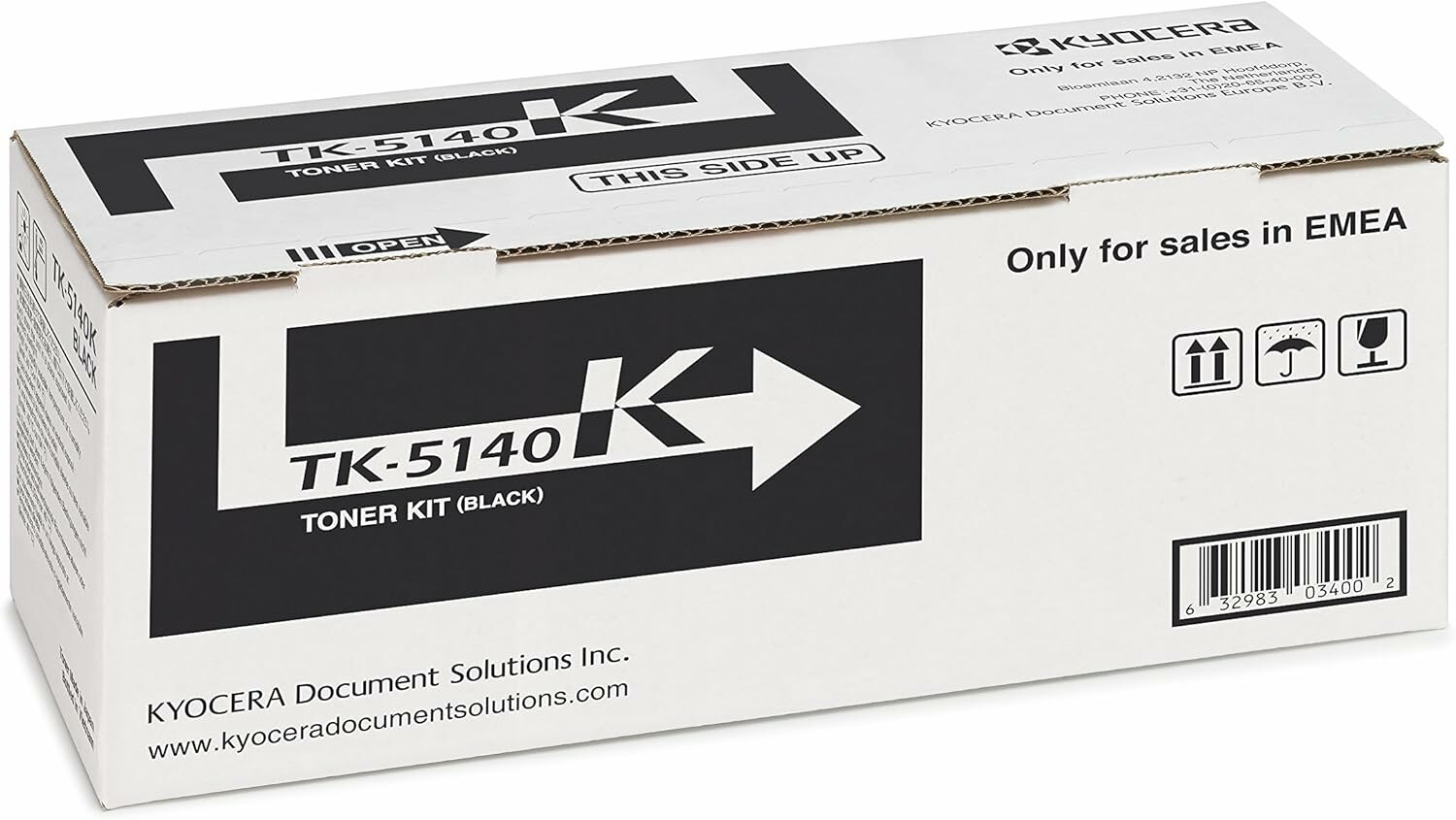 Картридж KYOCERA TK-5140K, черный, 7000 страниц, оригинальный