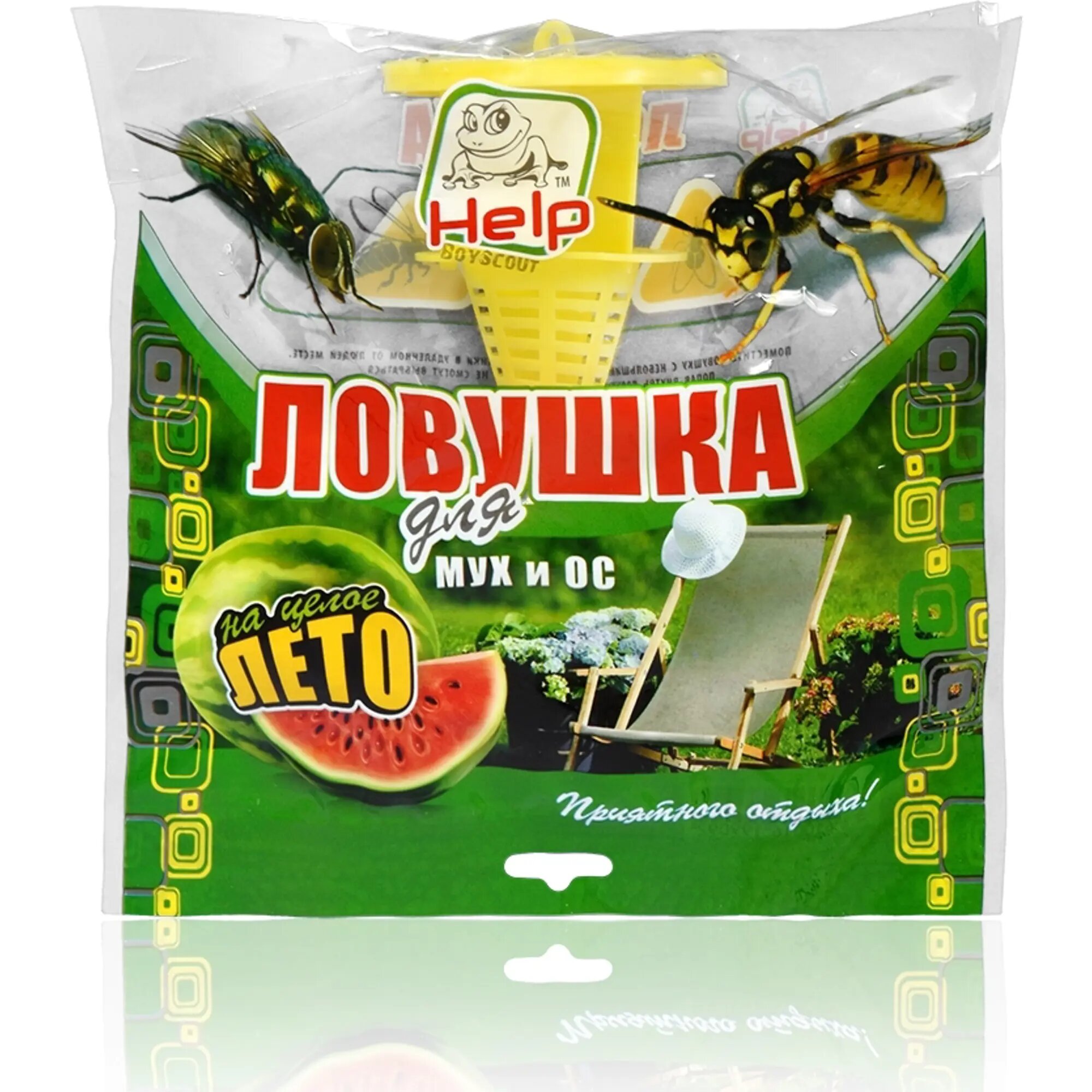 Ловушка Help для мух и ос 21x21 см