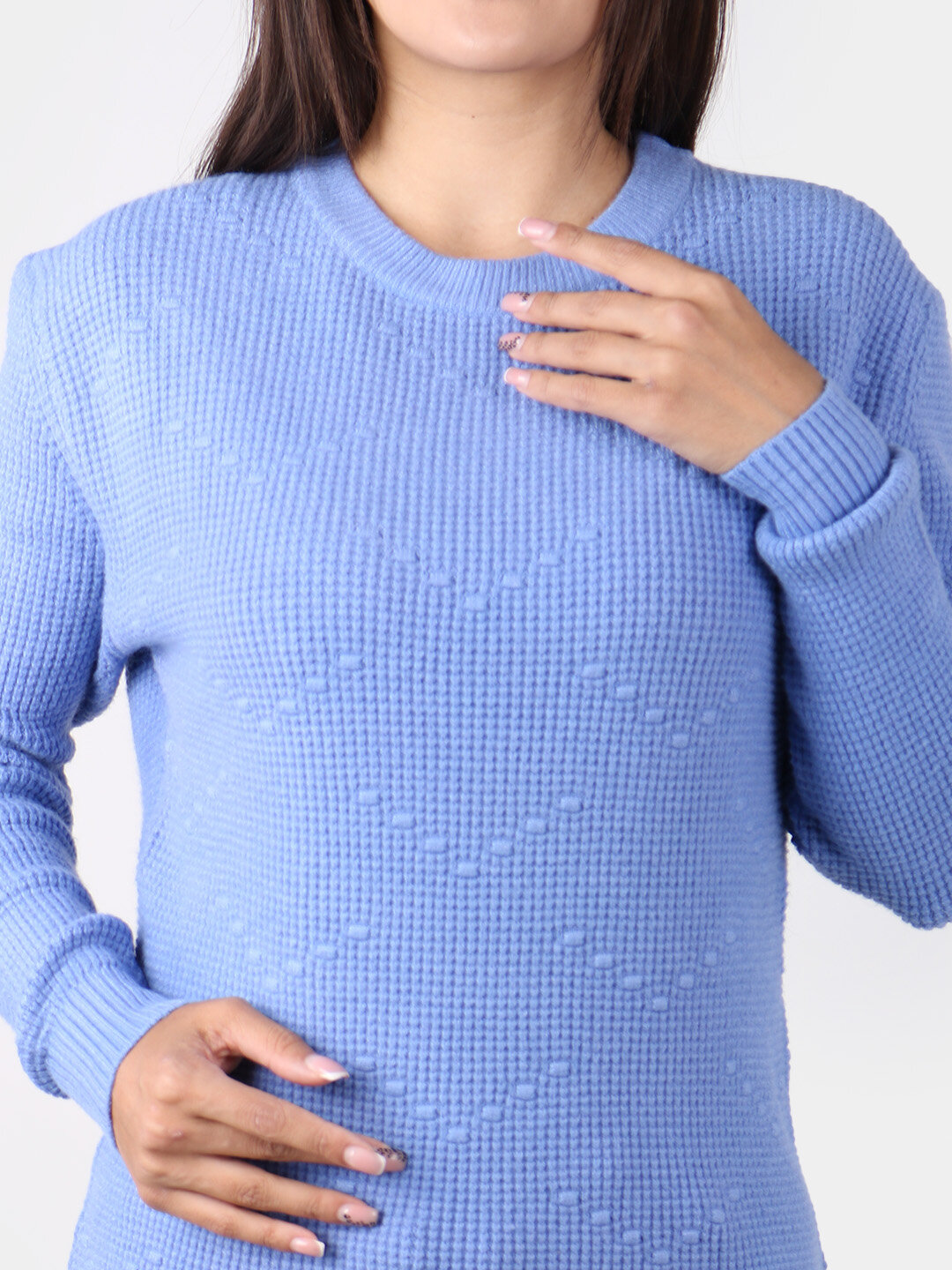 Свитер размер One Size, , голубой, — фото 1