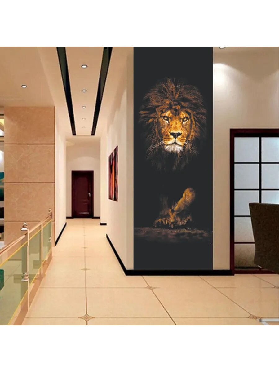 Фотообои Лев 100 х 280 см — фото 1