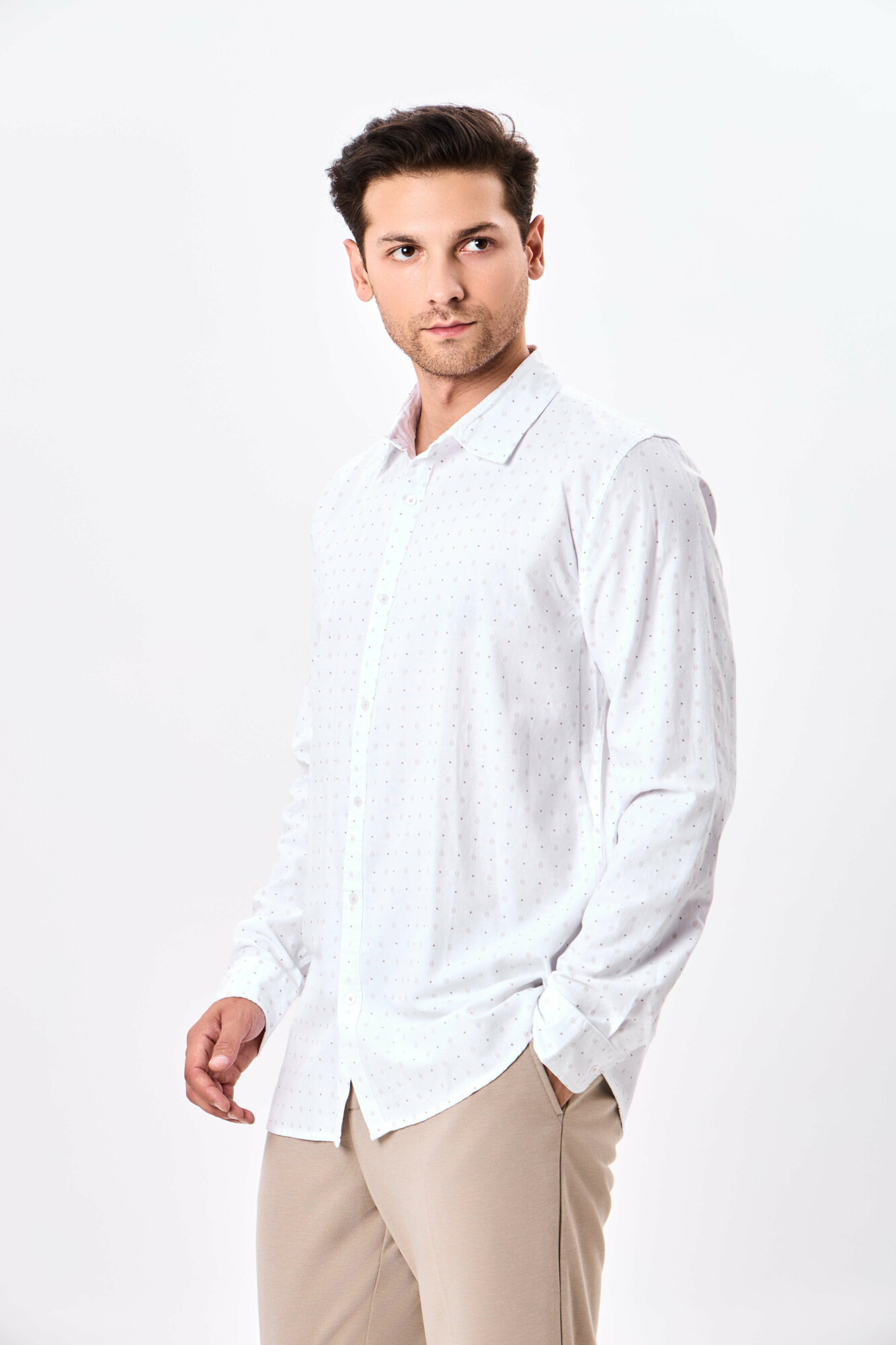 Рубашка TERRA PRO, размер XL, white
