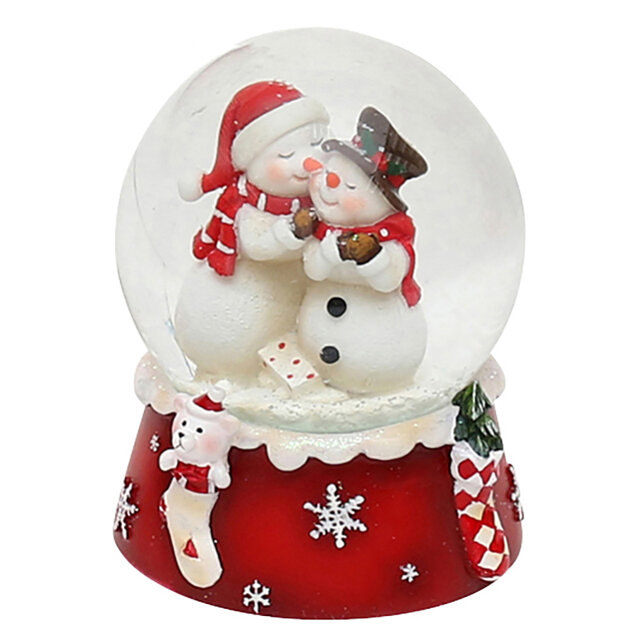 Снежный шар Милые Снеговички 9 см Sigro 50-1065-2