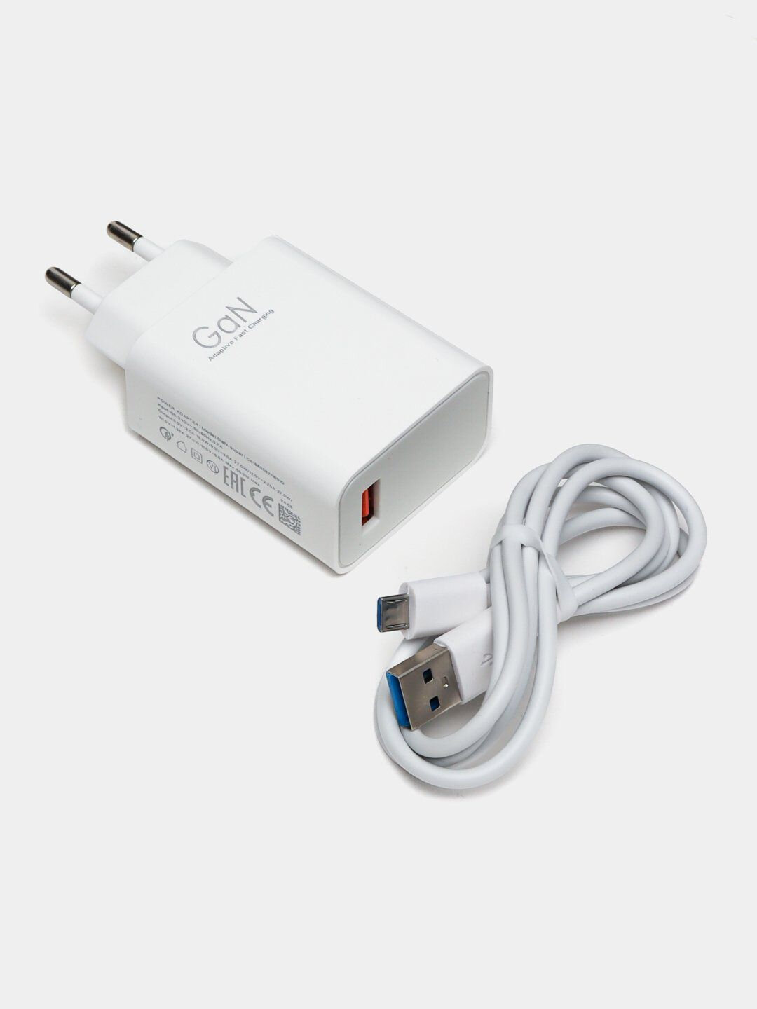 Быстрое зарядное устройство Xiaomi MI с кабелем USB - TYPE-C