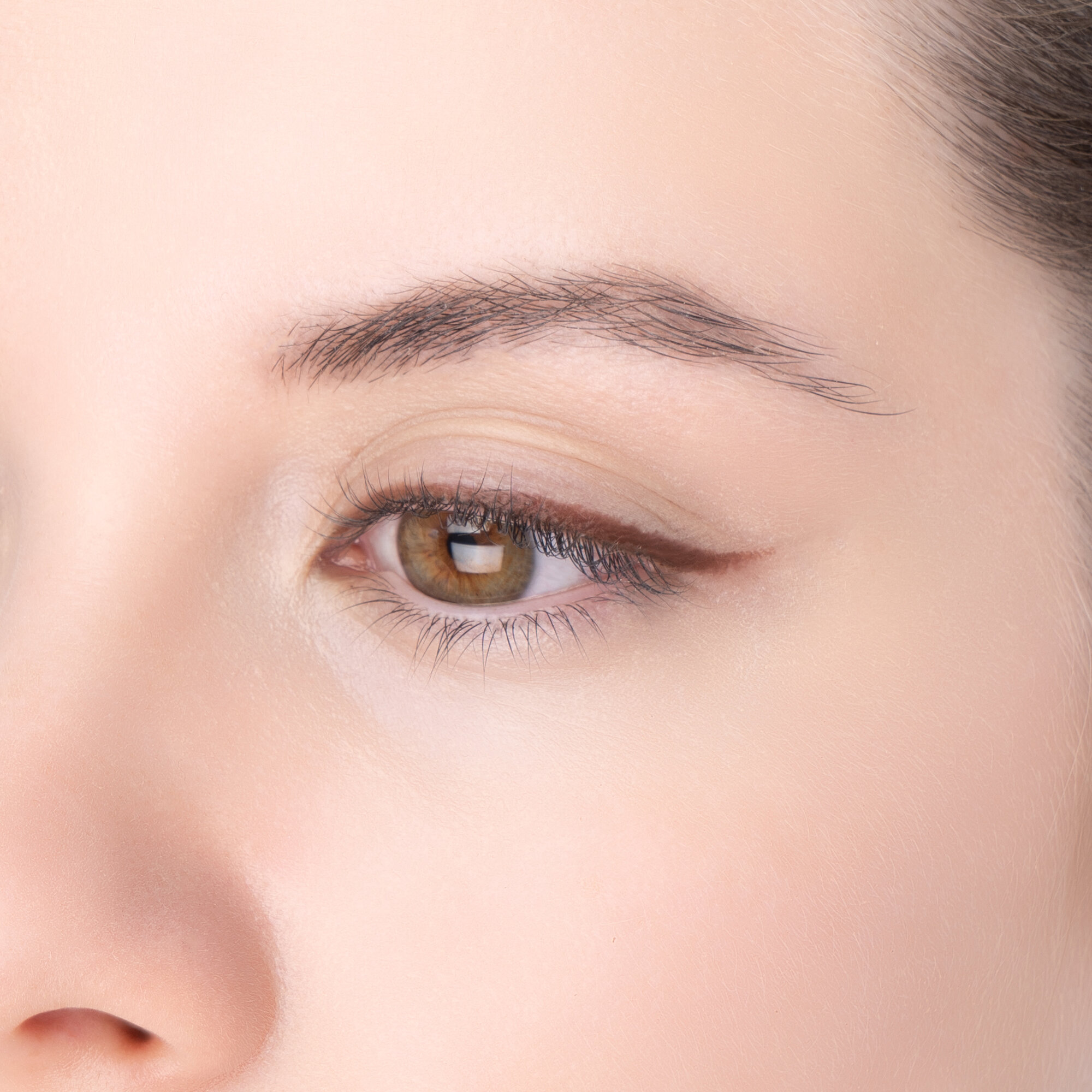 Карандаш для глаз STELLARY №03 "Шоколад", в деревянном корпусе — фото 1