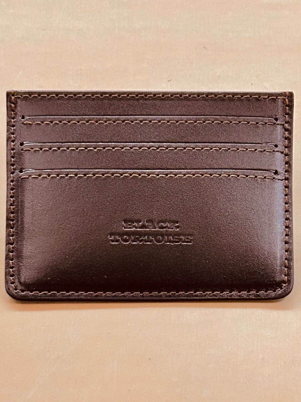 Картхолдер Black Tortoise, темно-коричневый — фото 1