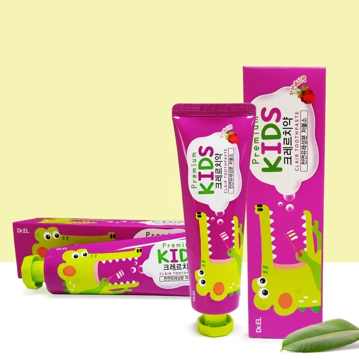 Зубная паста Dr.EL Premium Natural KIDS Clair Toothpaste (с 4 лет), 100 г — фото 1