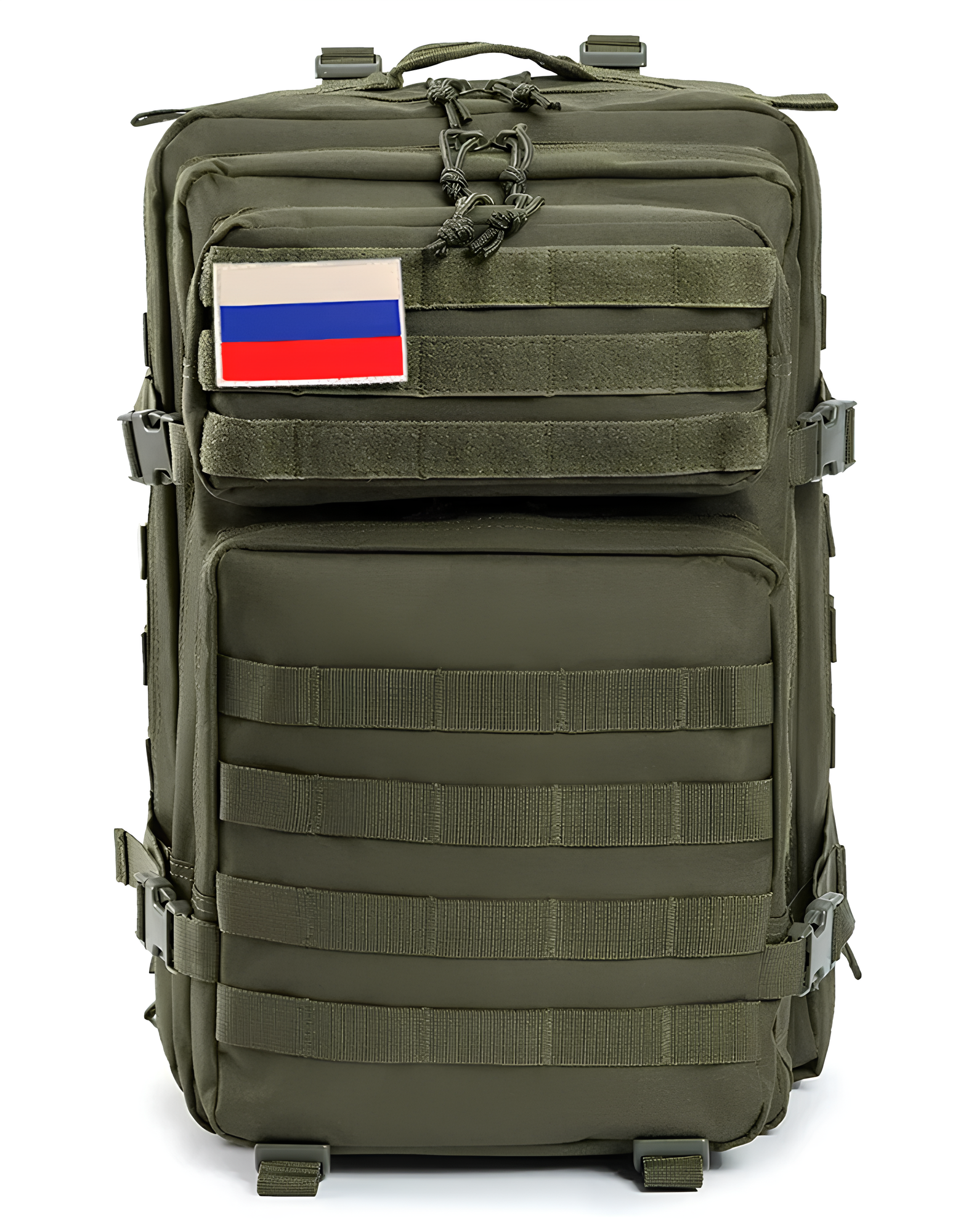 Тактический рюкзак, для отдыха и путешествий, объем 50 л. , непромокаемый, зеленый (олива)