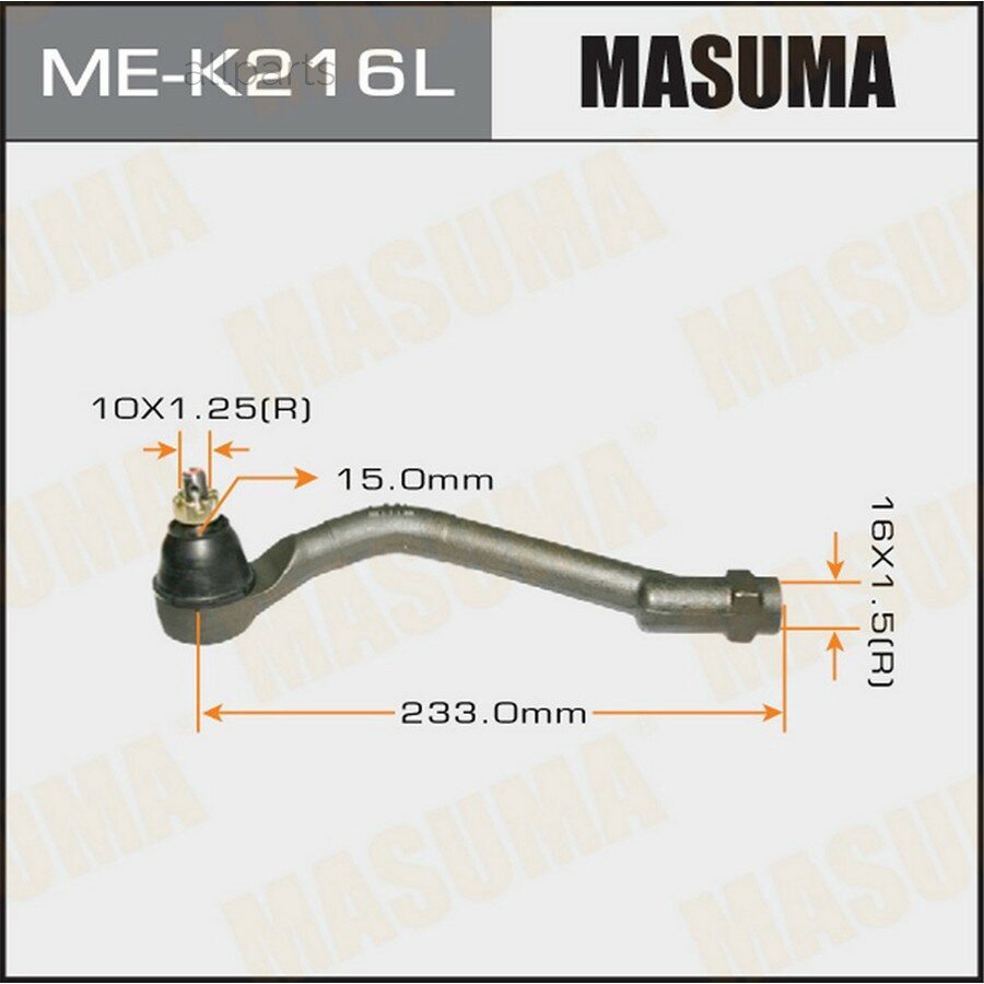 MASUMA ME-K216L Наконечник рулевой тяги