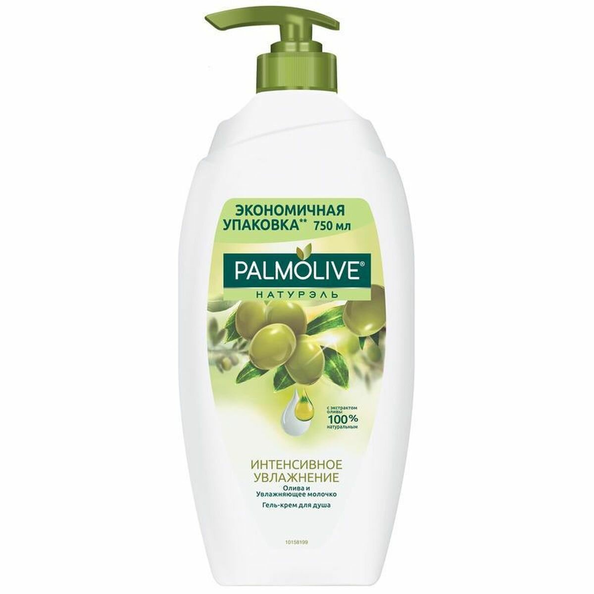 Гель для душа Palmolive Интенсивное увлажнение Олива и Увлажняющее молочко 750мл
