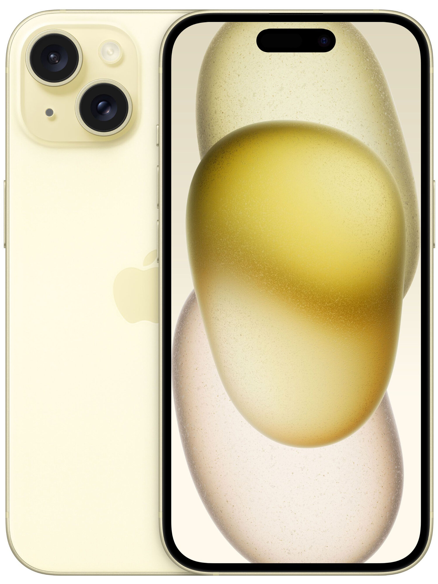 Смартфон Apple iPhone 15 128 ГБ, nano SIM, желтый