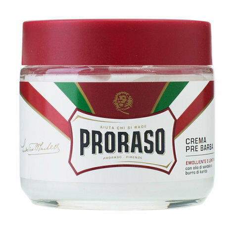 PRORASO Крем до бритья питательный с маслом сандала и маслом ши 100 мл