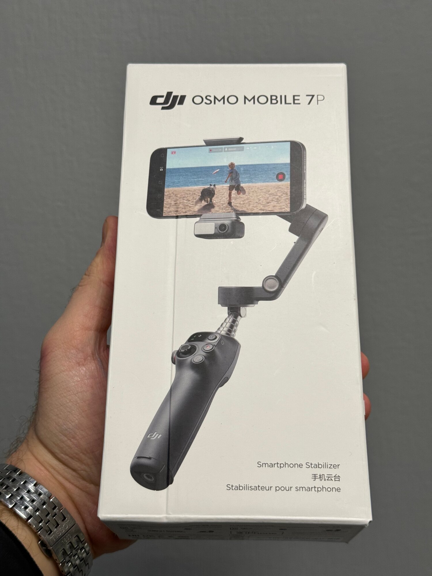 Стабилизатор DJI Osmo Mobile 7 Pro, для телефона и экшн-камеры, 3 оси, Bluetooth