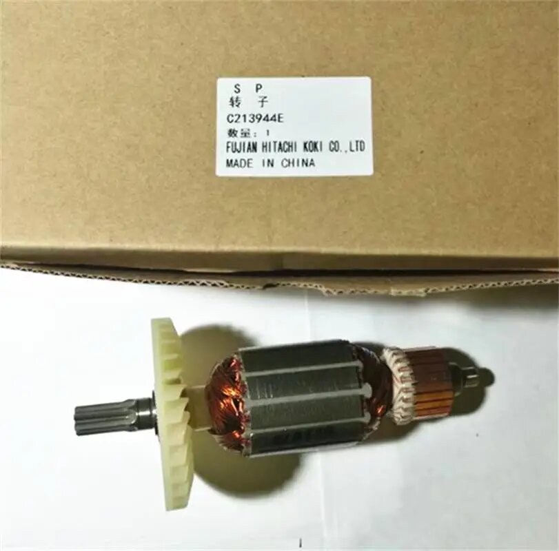 AC220-240V 6-зубчатый электрический молоток-ротор для HITACHI DH38MS DH38SS DH38YE2 C 213944 E 360875 E Аксессуары для электроинструментов