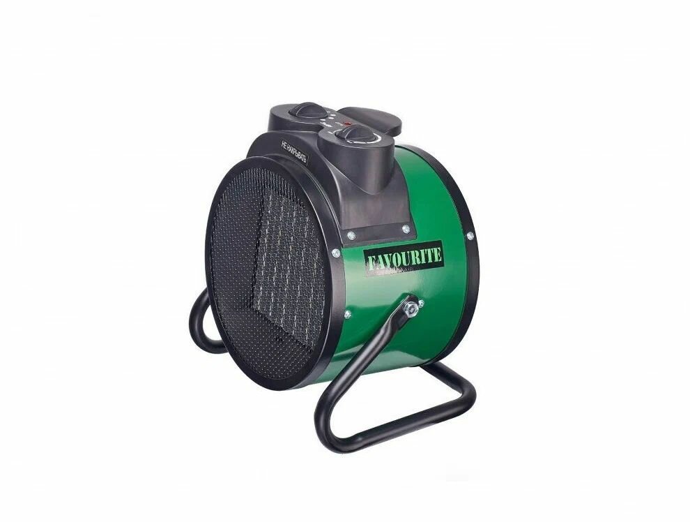Тепловентилятор Favourite TSE-3000R керамический термостат темно-зеленый