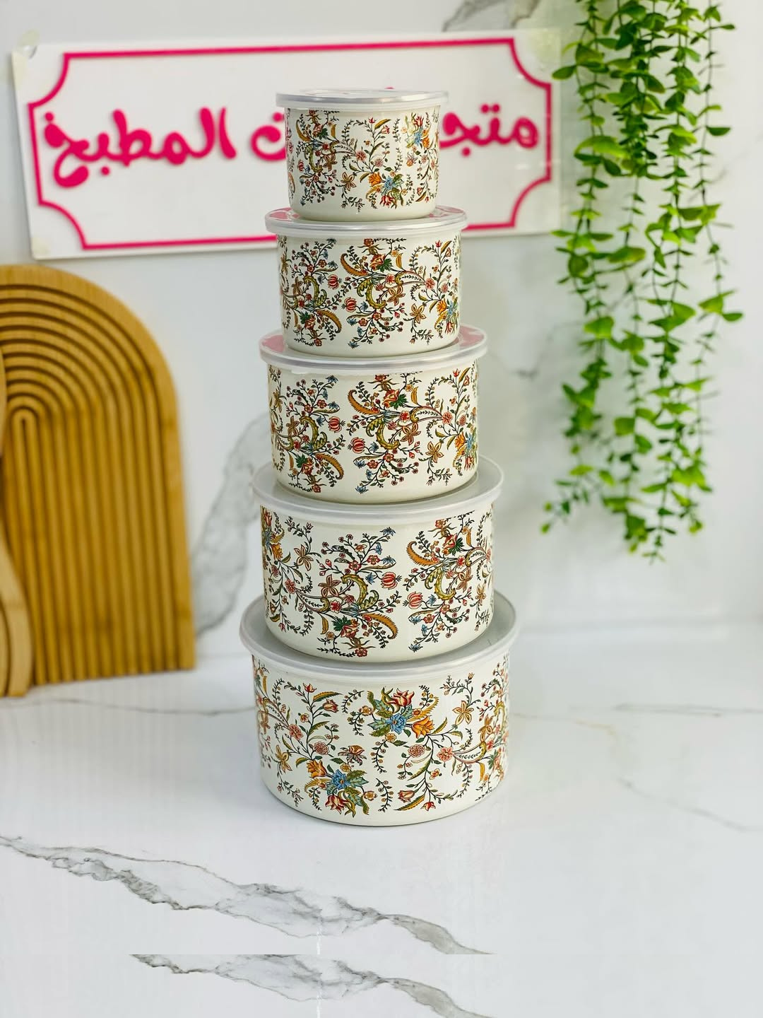 Набор эмалированных кастрюль, 5 шт, с крышкой, контейнер миска для еды, производство Китай