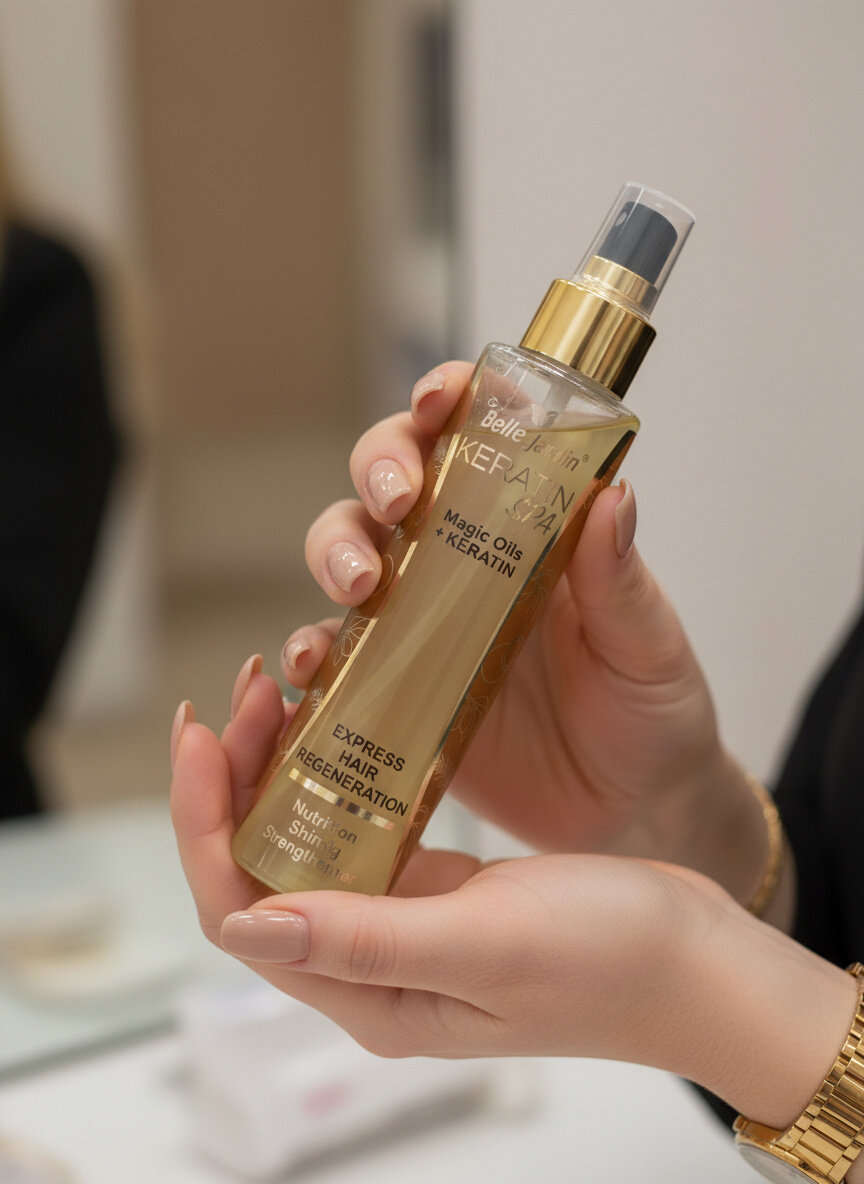 Спрей Belle Jardin Экспресс-восстановление, для волос, 150 мл — фото 1