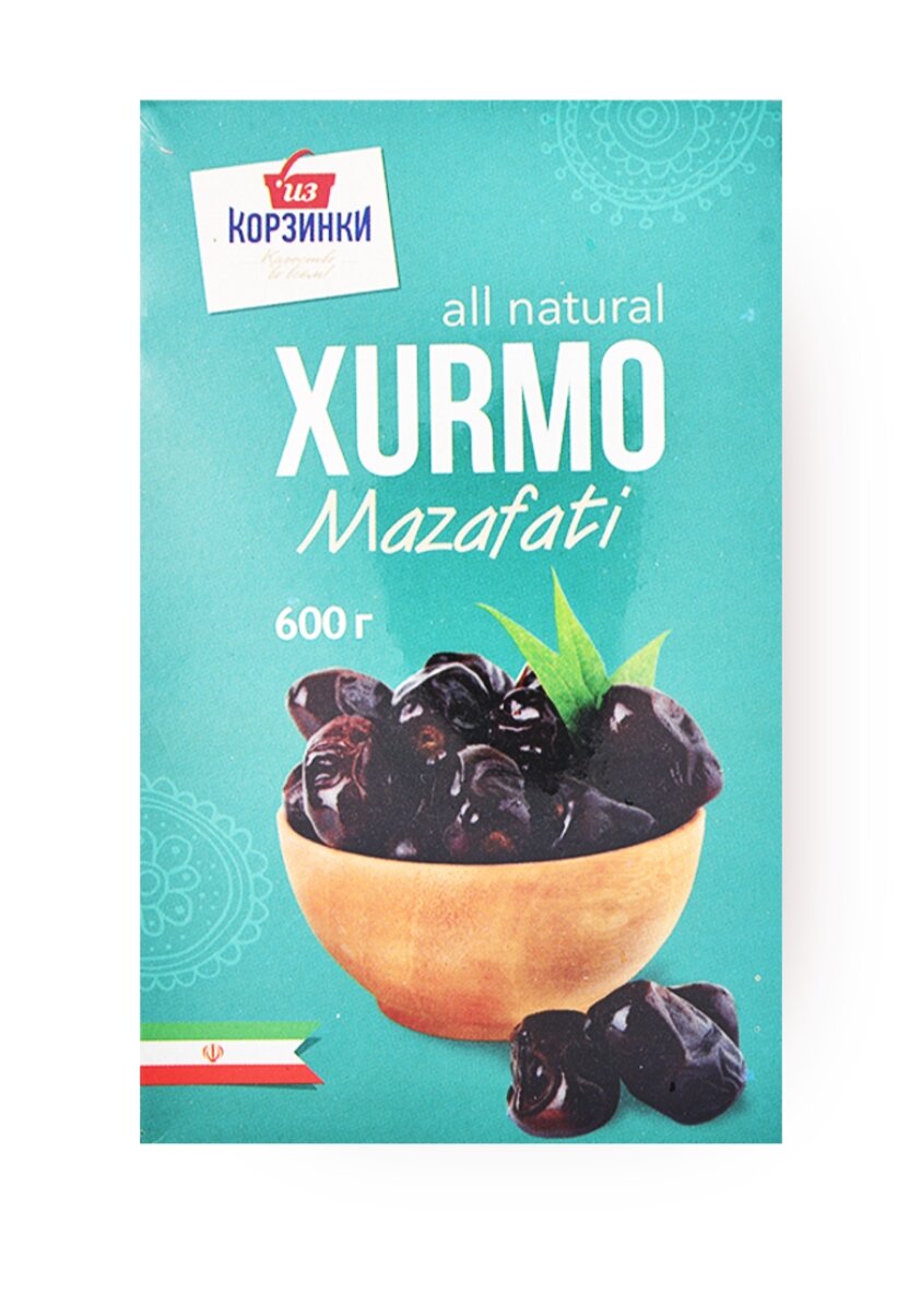 Финики Mazafati Iz Korzinki 600 г