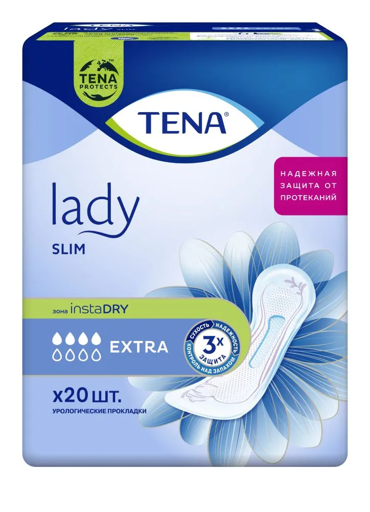 Tena Lady Extra Slim прокладки урологические 20 шт