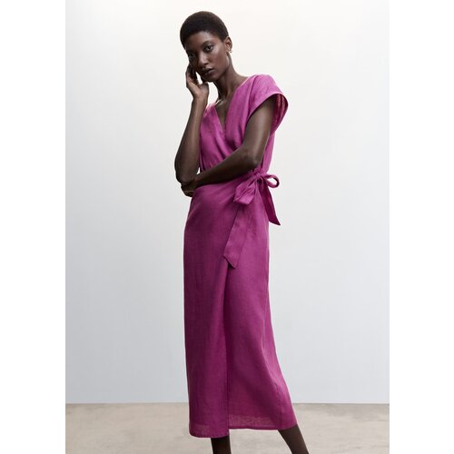 фото Платье mango, размер 34, фиолетовый