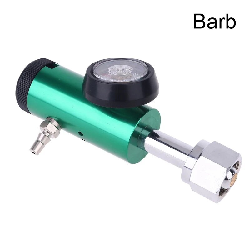 3000psi CGA540 Регулятор давления кислорода Кислородный ингалятор Расходомер DISS/Barb Тип Многоцелевой инструмент регулирования, Barb