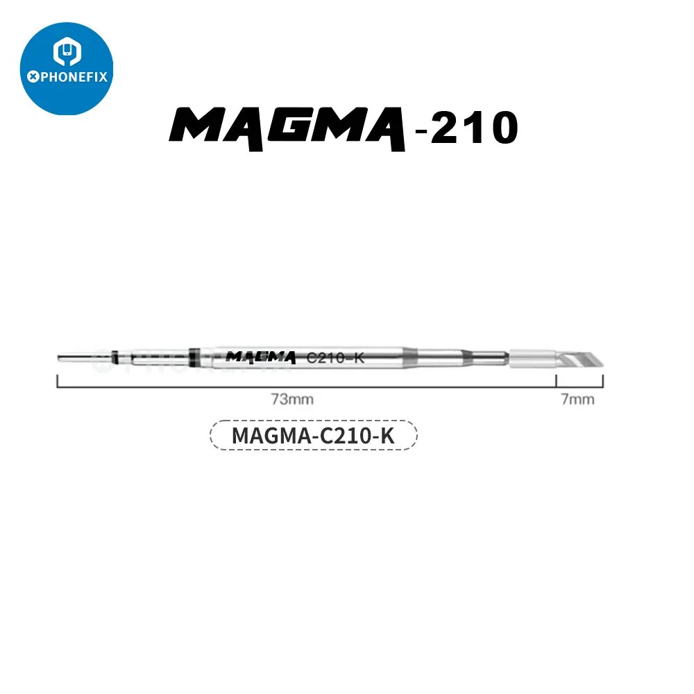Паяльные жала MAGMA для паяльных станций JBC Sugon Aifen Aixun  C210-K