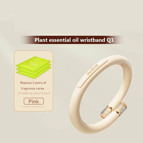 Xiaomi Youpin Репеллентный браслет от комаров для детей Pink 1050₽