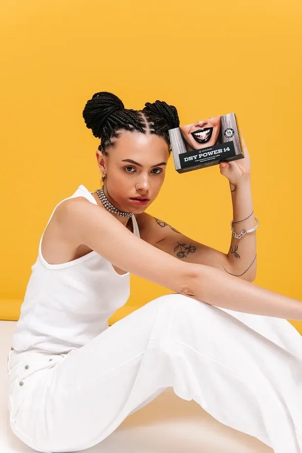 Полоски Отбеливающие Для Зубов Отбеливающие полоски White Secret Dry Power 14, 14 пар
