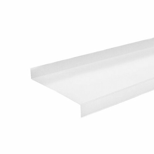 Отлив металлический белый 1500x50 мм 3 шт 513₽