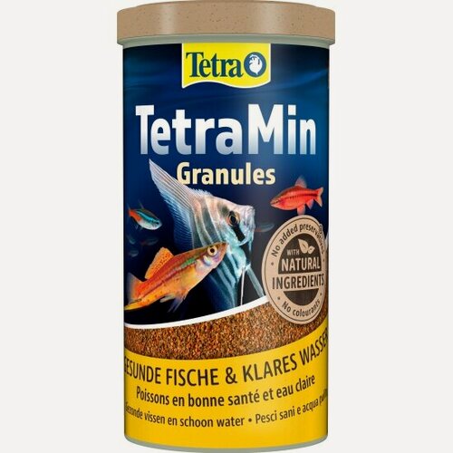 Изображение товара Корм для всех видов рыб в гранулах Tetra Min Granules 1 л