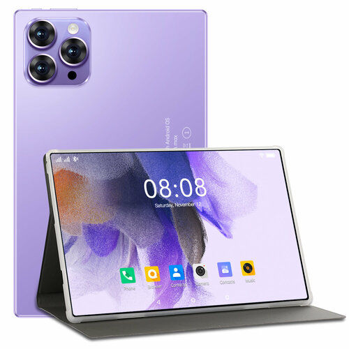 101 Планшет 14 Pro Android 128256ГБ игровой офисный планшет IPS90Hz1920x1200 Фиолетовый 979900₽