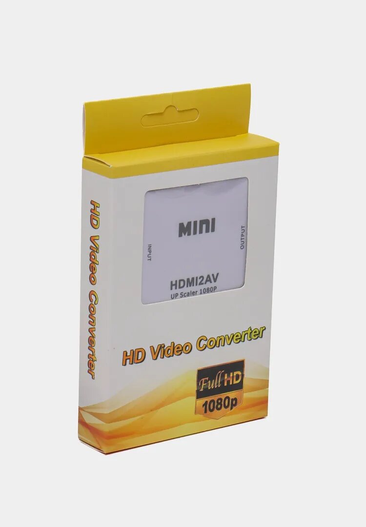 Конвертер-переходник 2, для подключения старых устройств, с HDMI на AV