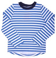 Пижама KotMarKot размер 122, белый/синий/темно-синий