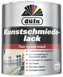 Лак Dufa Kunstschmiedelack алкидный черный 0.75 л