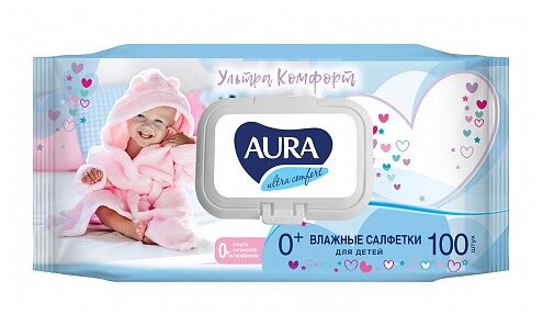 Влажные салфетки Aura Ultra Comfort