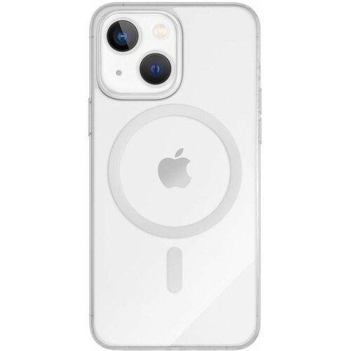 чехол для смартфона vlp iphone 14 plus crystal с magsafe прозрачный 1052006 Чехол VLP 1052006, для Apple iPhone 14 Plus, прозрачный