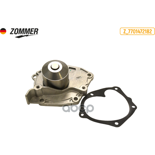 ZOMMER Насос водяной Renault Duster, Master, Megane (Z_7701472182) ZOMMER