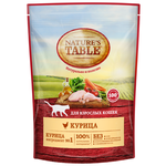 Корм для кошек Nature's Table (0.19 кг) Сухой корм для взрослых кошек — Курица - изображение