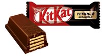 Конфеты KitKat DARK темный шоколад с хрустящей вафлей, коробка 3000 г