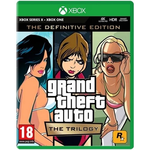 Игра XBOX One - Grand Theft Auto: The Trilogy. The Definitive Edition (русские субтитры) One/Series X игра xbox one grand theft auto the trilogy the definitive edition русские субтитры one series x