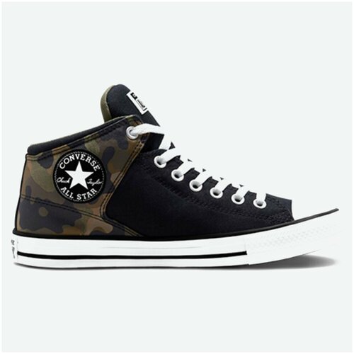 фото Кеды converse chuck taylor all star high street a01706 текстильные черные (41.5)