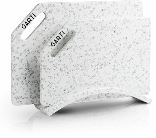 Garti Набор разделочных досок из трёх изделий (две доски и двойная подставка) Garti PRIME Dalmatin Solid. surface