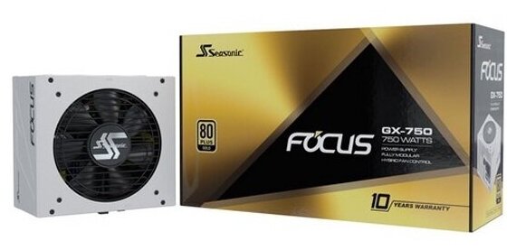 Блок питания SEASONIC FOCUS GX White Edition 750W ATX SSR-750FX (GX-750) GOLD