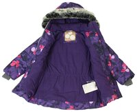 Комплект с полукомбинезоном Huppa размер 110, fuchsia pattern/ dark lilac