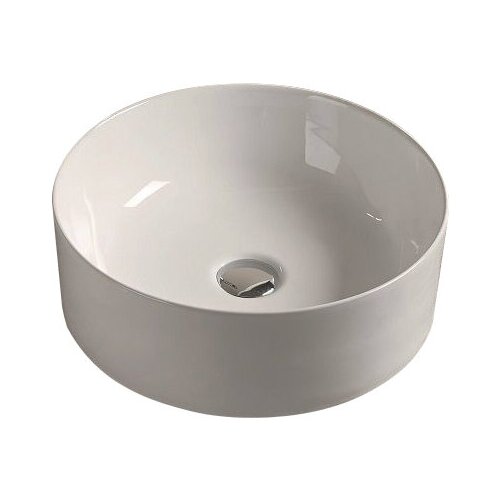 Раковина керамическая накладная Art&Max AM-78170, цвет белый, 410х410х150