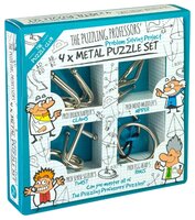 Набор головоломок Professor Puzzle The Puzzling Professors’ 4 x Metal Puzzle Set (PC1425) 4 шт. стал