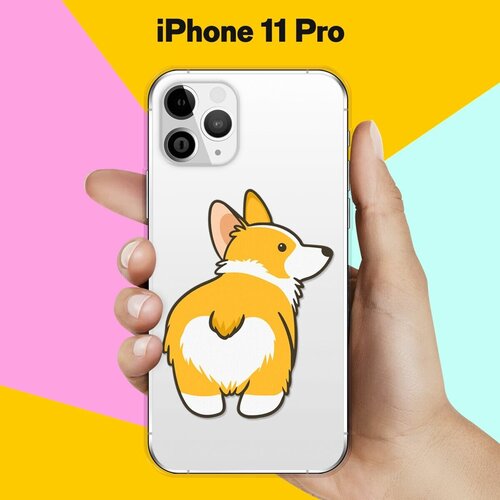 Силиконовый чехол Корги на Apple iPhone 11 Pro силиконовый чехол корги с шарфом на apple iphone 11 pro