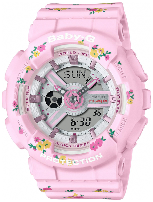 Наручные часы CASIO Baby-G, розовый