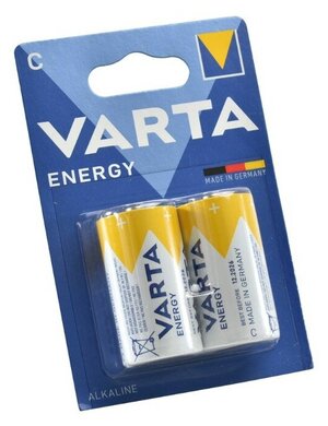 Элемент питания Varta Energy Alkaline C/ LR14 1.5V (2 шт)